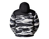 The North Face M 1996 Retro Nuptse Jacket -Print Erkek Outdoor Montu (700 Dolgu Kaz Tüyü) NF0A8D16DJI1 Siyah