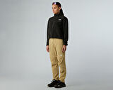 The North Face W Glacier Fleece 1/2 Zip Short Jacket Kadın Outdoor Çeyrek Fermuarlı Polar Üst NF0A8D2CJK31 Siyah