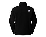 The North Face W Glacier Fleece 1/2 Zip Short Jacket Kadın Outdoor Çeyrek Fermuarlı Polar Üst NF0A8D2CJK31 Siyah