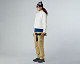 The North Face W Glacier Fleece 1/2 Zip Short Jacket Kadın Outdoor Çeyrek Fermuarlı Polar Üst NF0A8D2CQLI1 Beyaz