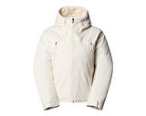 The North Face W Tnf Range Down Hooded Jacket Erkek Outdoor Montu NF0A8DQTQLI1 Beyaz