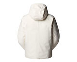 The North Face W Tnf Range Down Hooded Jacket Erkek Outdoor Montu NF0A8DQTQLI1 Beyaz