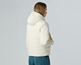 The North Face W Tnf Range Down Hooded Jacket Erkek Outdoor Montu NF0A8DQTQLI1 Beyaz