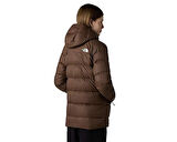 The North Face W Hyalite Down Parka Kadın Outdoor Parka (600 Dolgu Kaz Tüyü) NF0A8E741OI1 Kahverengi