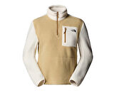 The North Face W Yumiori 1/4 Zip Kadın Outdoor Çeyrek Fermuarlı Polar Üst NF0A8E893CG1 Haki