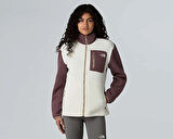 The North Face W Yumiori Full Zip Kadın Outdoor Polar Ceket NF0A8E88EWO1 Beyaz