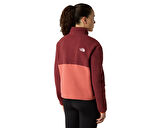 The North Face W Yumiori 1/4 Zip Kadın Outdoor Çeyrek Fermuarlı Polar Üst NF0A8E89EOW1 Kırmızı