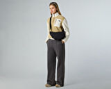 The North Face W Yumiori 1/4 Zip Kadın Outdoor Çeyrek Fermuarlı Polar Üst NF0A8E893CG1 Haki