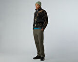 The North Face M Extreme Pile 2 Pullover -Print Erkek Outdoor Çeyrek Fermuarlı Polar Üst NF0A8EEPD7O1 Siyah