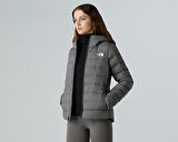 The North Face W Aconcagua 3 Hoodie Kadın Outdoor Montu (600 Dolgu Kaz Tüyü) NF0A84IV0UZ1 Gri