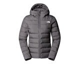 The North Face W Aconcagua 3 Hoodie Kadın Outdoor Montu (600 Dolgu Kaz Tüyü) NF0A84IV0UZ1 Gri