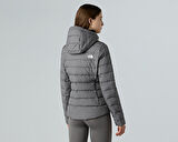 The North Face W Aconcagua 3 Hoodie Kadın Outdoor Montu (600 Dolgu Kaz Tüyü) NF0A84IV0UZ1 Gri