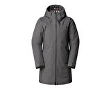 The North Face W Mtn Range Down Parka Kadın Outdoor Parka NF0A89VN0UZ1 Gri