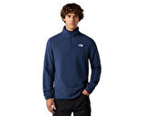 The North Face M Glacier Fleece 1/4 Zip Jacket Kadın Outdoor Parka NF0A8D0Q8K21 Lacivert