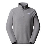 Glacier Fleece 1/4 Zip Erkek Gri Outdoor Polar NF0A8D0QCQI1