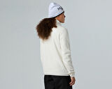 The North Face W Glacier Fleece Jacket Kadın Outdoor Polar Ceket NF0A8D2FQLI1 Beyaz