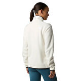 Glacier Fleece 1/4 Zip Kadın Beyaz Outdoor Polar NF0A8D2JQLI1