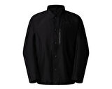 The North Face U Nse Tech Overshirt Unisex Outdoor Ceket NF0A8DTWJK31 Siyah