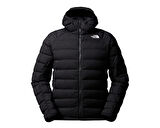 The North Face M Abseil Stretch Down Hoodie Erkek Outdoor Montu (600 Dolgu Kaz Tüyü) NF0A8E36JK31 Siyah