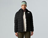 The North Face W Abseil Stretch Down Hoodie Kadın Outdoor Montu (600 Dolgu Kaz Tüyü) NF0A8E39JK31 Siyah