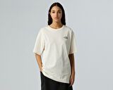 The North Face U Nse Slopes Relaxed S/S Tee-Graphic Unisex Outdoor Tişörtü NF0A8E4EQLI1 Beyaz