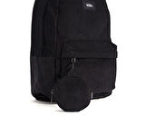 Vans Old Skool Mini Backpack Sırt Çantası-En: 21 cm, Boy: 32 cm, Derinlik: 13 cm VN000Q9ABLK1 Siyah
