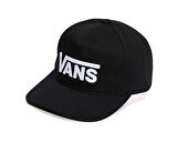 Vans Drop V Logo Snapback Şapka VN000QAHBLK1 Siyah