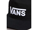Vans Drop V Logo Snapback Şapka VN000QAHBLK1 Siyah