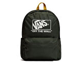 Vans Old Skool Backpack Sırt Çantası-En: 32,4 cm, Boy: 42,5 cm, Derinlik: 12,1 cm VN000H4WEMU1 Haki