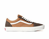 Vans Old Skool Erkek Günlük Ayakkabı VN000D9YBW21 Kahverengi