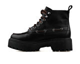 Timberland Stone Street Mid Lace Up Boot Kadın Günlük Bot TB0A27YZW021 Siyah
