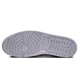 Nike Air Jordan 1 Low Flyase  Mens Leather Sneaker Hakiki Deri Lastik Bağcıklı Erkek Günlük Spor Ayakkabı Beyaz