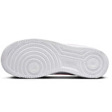 Nike Air Force 1 AF1 GS Leather Unisex Sneaker Hakiki Deri Günlük Spor Ayakkabı Beyaz Turuncu