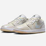 Nike Air Jordan 1 Low SE CNY Leather Sneaker Hakiki Deri Unisex Günlük Spor Ayakkabı Sedefli Krem