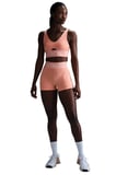 Nike Pro Dri Fit Sculpt High Rise 3" Legging Shorts Kadın Yüksek Bel Tayt Şort Turuncu