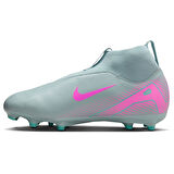 Nike JR Zoom Superfly 10 Academy FG/MG Bağcıksız Çoklu Zemin Çocuk Kramponu Yeşil
