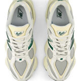 New Balance 9060 Hakiki Deri Unisex Günlük Spor Ayakkabı Beyaz