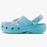 Skechers Heart Charmer - Girly Land Kids Lights Slipper Bantlı Işıklı Çocuk Terlik Mavi