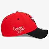 New Era NBA Side Patch 9Forty Chicago Bulls Unisex Şapka Kırmızı