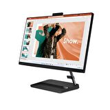 Lenovo IdeaCentre AIO 3 24IAP7 Intel Core i5-12450H 8GB 256GB SSD Intel UHD Graphics 23.8 FHD IPS FreeDos F0GH01EBTR Siyah All in One Bilgisayar