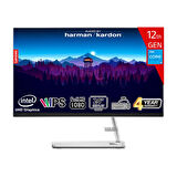 Lenovo IdeaCentre AIO3 24IAP7 Intel Core i5-12450H 16GB 512GB SSD Intel UHD Graphics 23.8 FHD IPS FreeDos F0GH01HXTR Klavye+Mouse Beyaz All In One Bilgisayar
