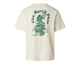 The North Face M RETRO EARTH RELAXED SHORT SLEEVE TEE-G Erkek Outdoor Tişörtü NF0A8G9PQLI1 Bej