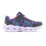 Heart Lights-Boogie Love Çocuk Çok Renkli Sneaker Ayakkabı 303257L NVMT