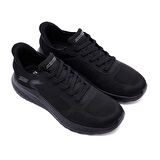 Bobs Squad Chaos Solid Step Erkek Siyah Sneaker Ayakkabı 118312 BBK