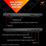 HP Victus 15-FB2028NT AMD R5 7535HS 16GB 512GB SSD RX6550M-4GB Freedos 15.6" FHD 144Hz Taşınabilir Bilgisayar A44MJEA