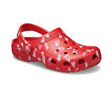 Crocs  Classic Vday Clog Kadın Günlük Terlik 209682-6ZR Kırmızı