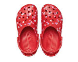 Crocs  Classic Vday Clog Kadın Günlük Terlik 209682-6ZR Kırmızı