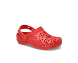 Crocs Classic Floral Cut Out Clog T Çocuk Terliği 210944-6ZR Kırmızı