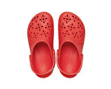 Crocs Classic Floral Cut Out Clog T Çocuk Terliği 210944-6ZR Kırmızı