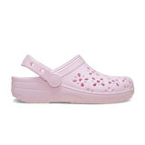 Classic Floral Cut Out Clog T Çocuk Sandalet 210944-6ZW